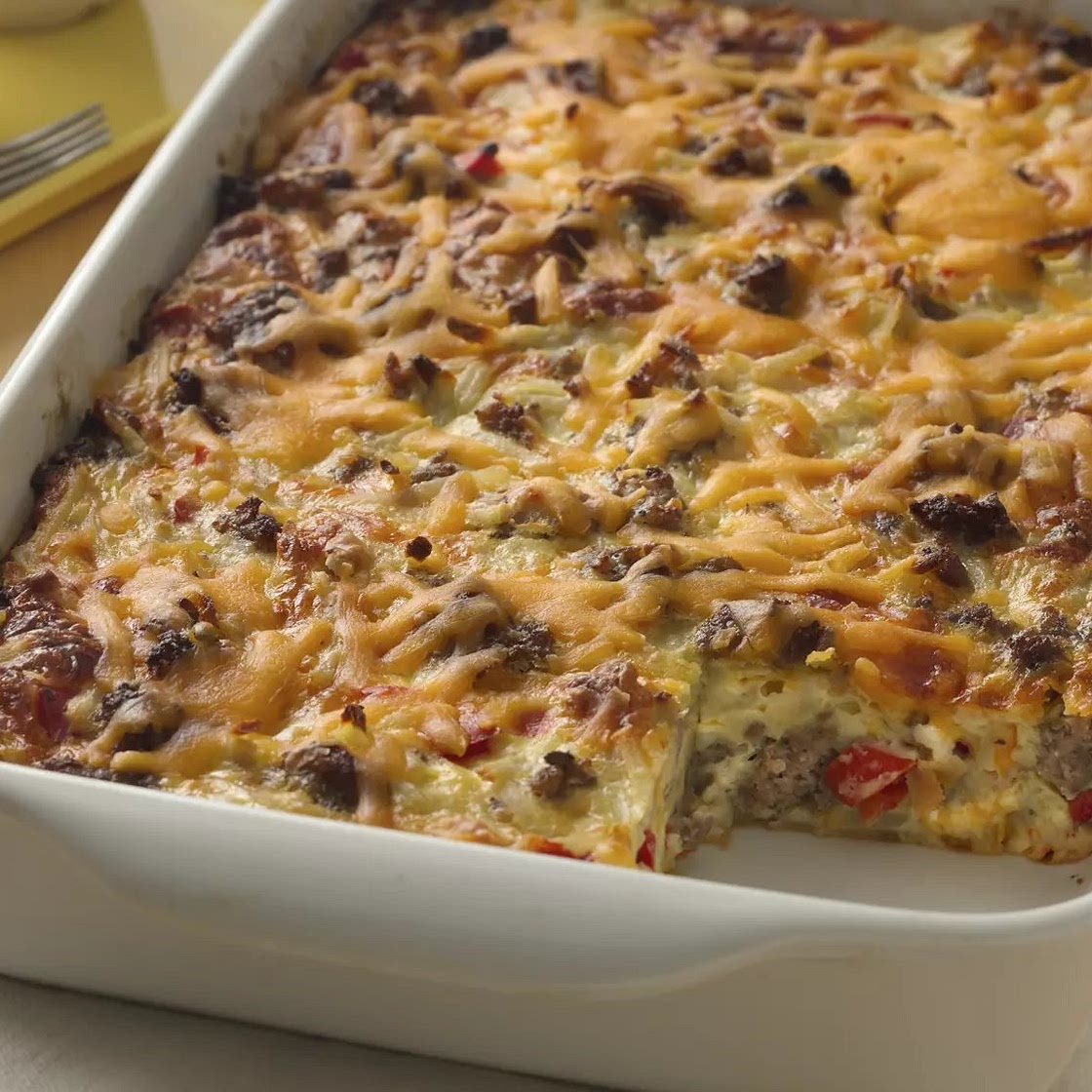 Impossibly Easy Breakfast Bake (Crowd Size)