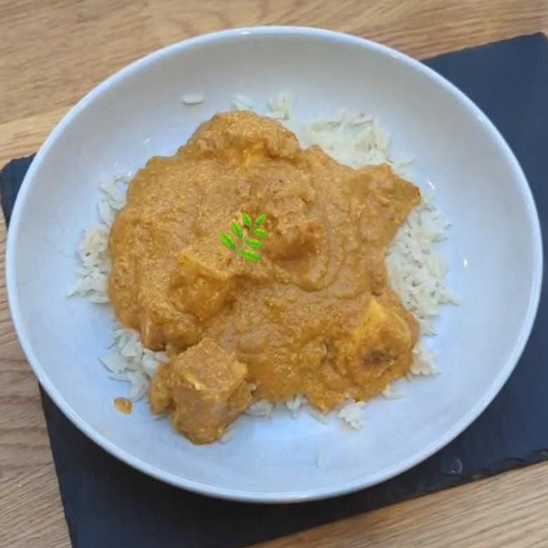BUTTER CHICKEN (VEGAN)