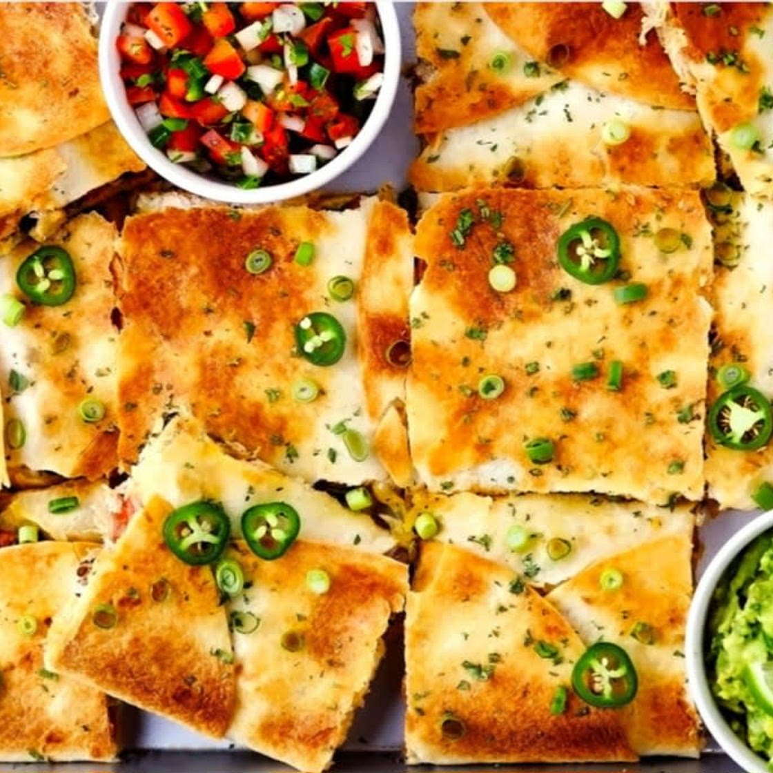 Sheet Pan Quesadillas