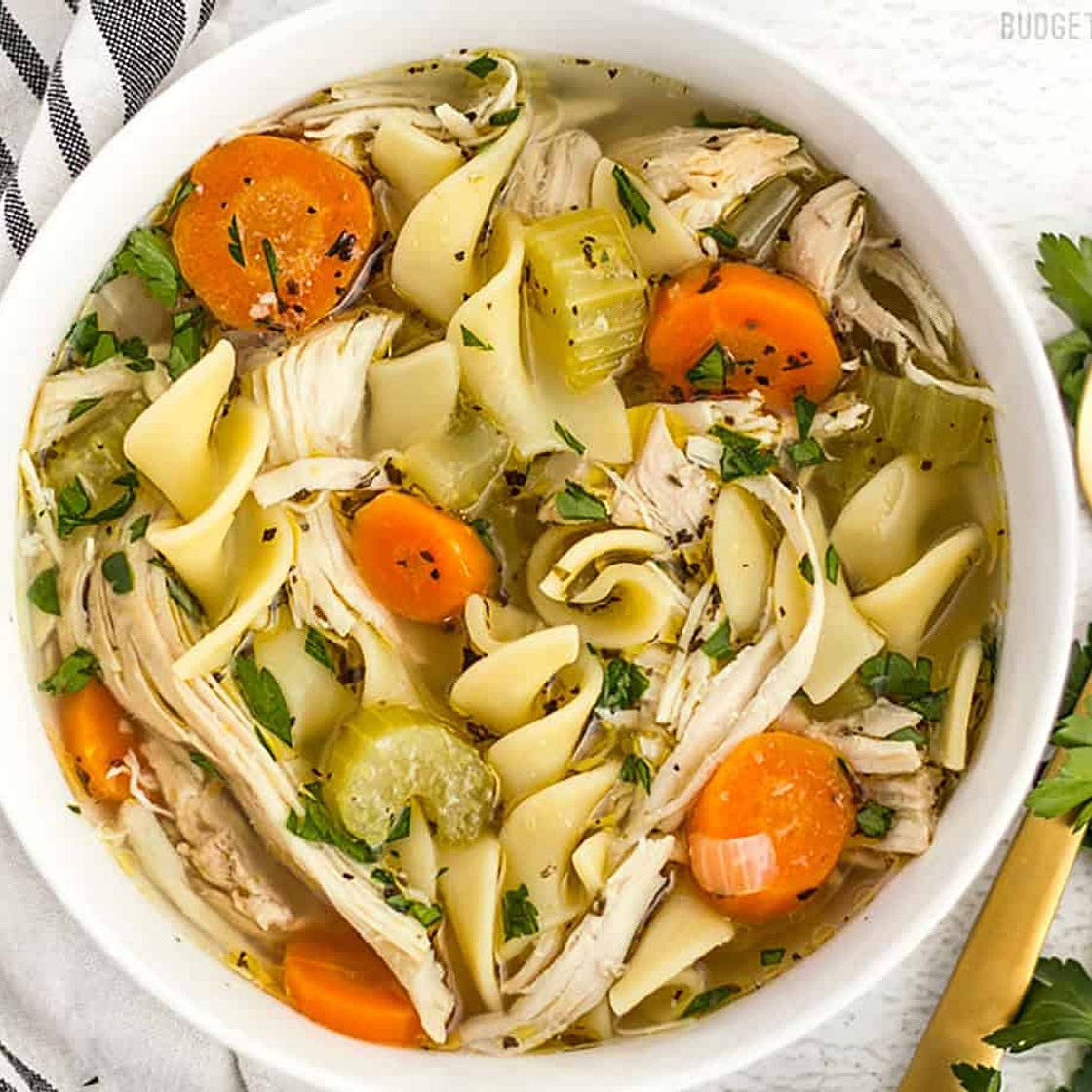 The Best Homemade Chicken Noodle Soup