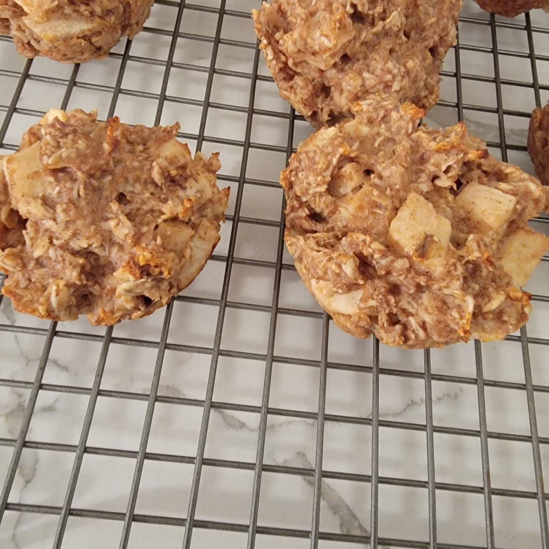 Apple Protein Muffins