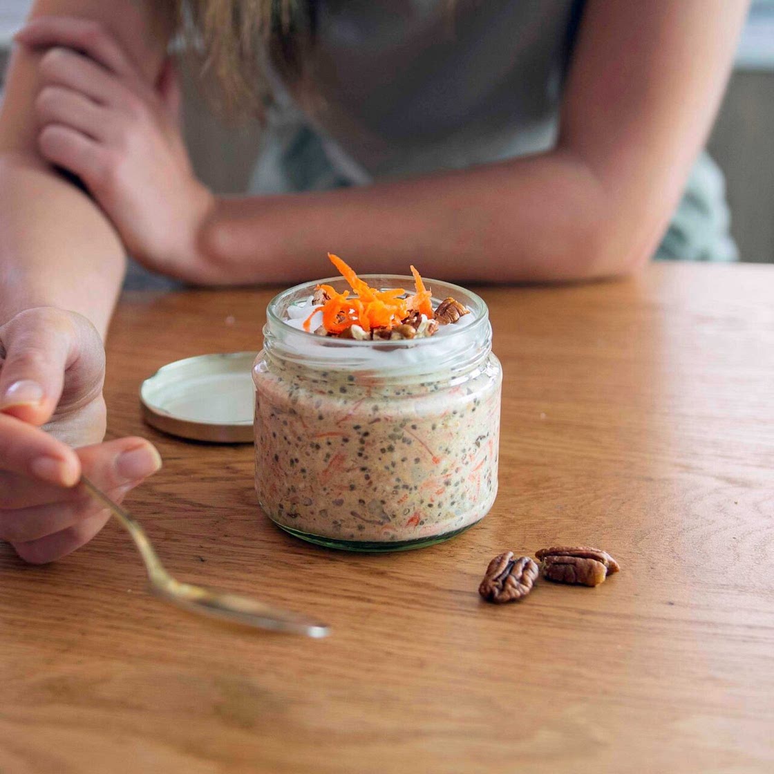 Carrot Cake Overnight Oats