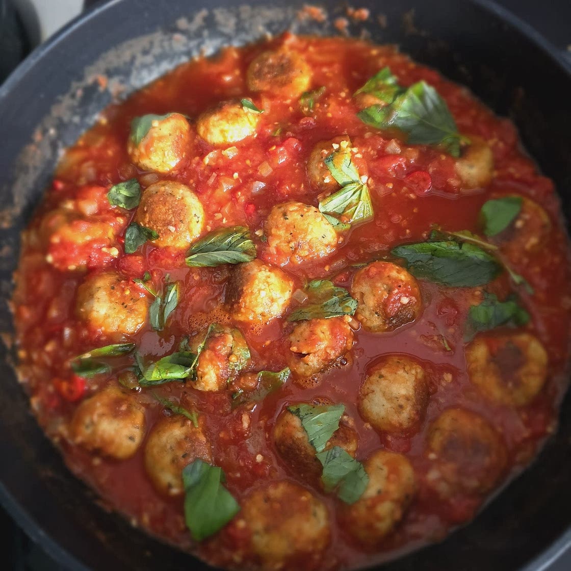Meatballs & pasta