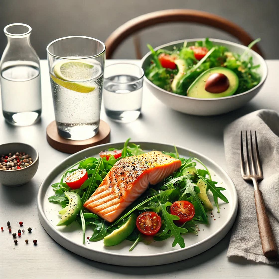 Salmon salad