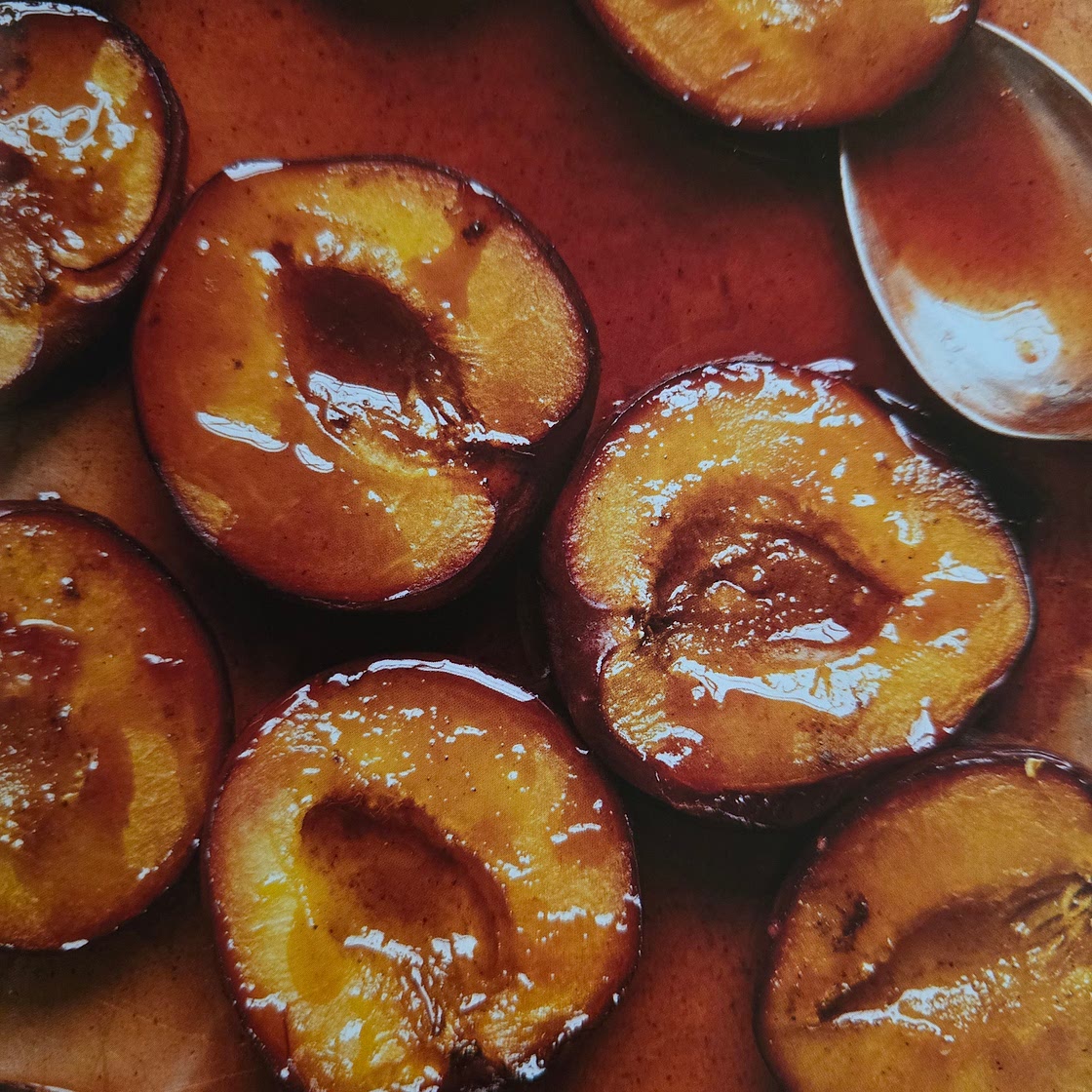 Cinnamon-Spiced Plums