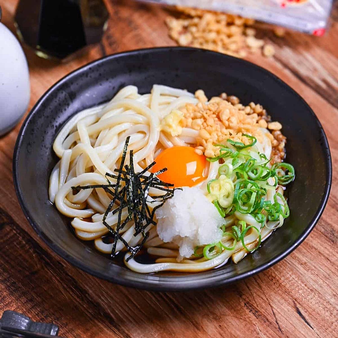 Chilled Udon with Rich Broth