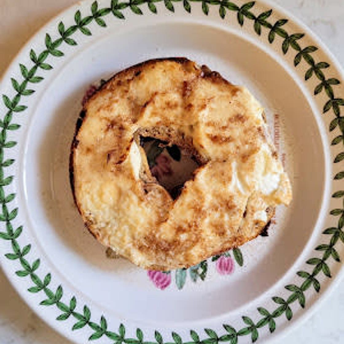 Air Fryer Cream Cheese Bagel