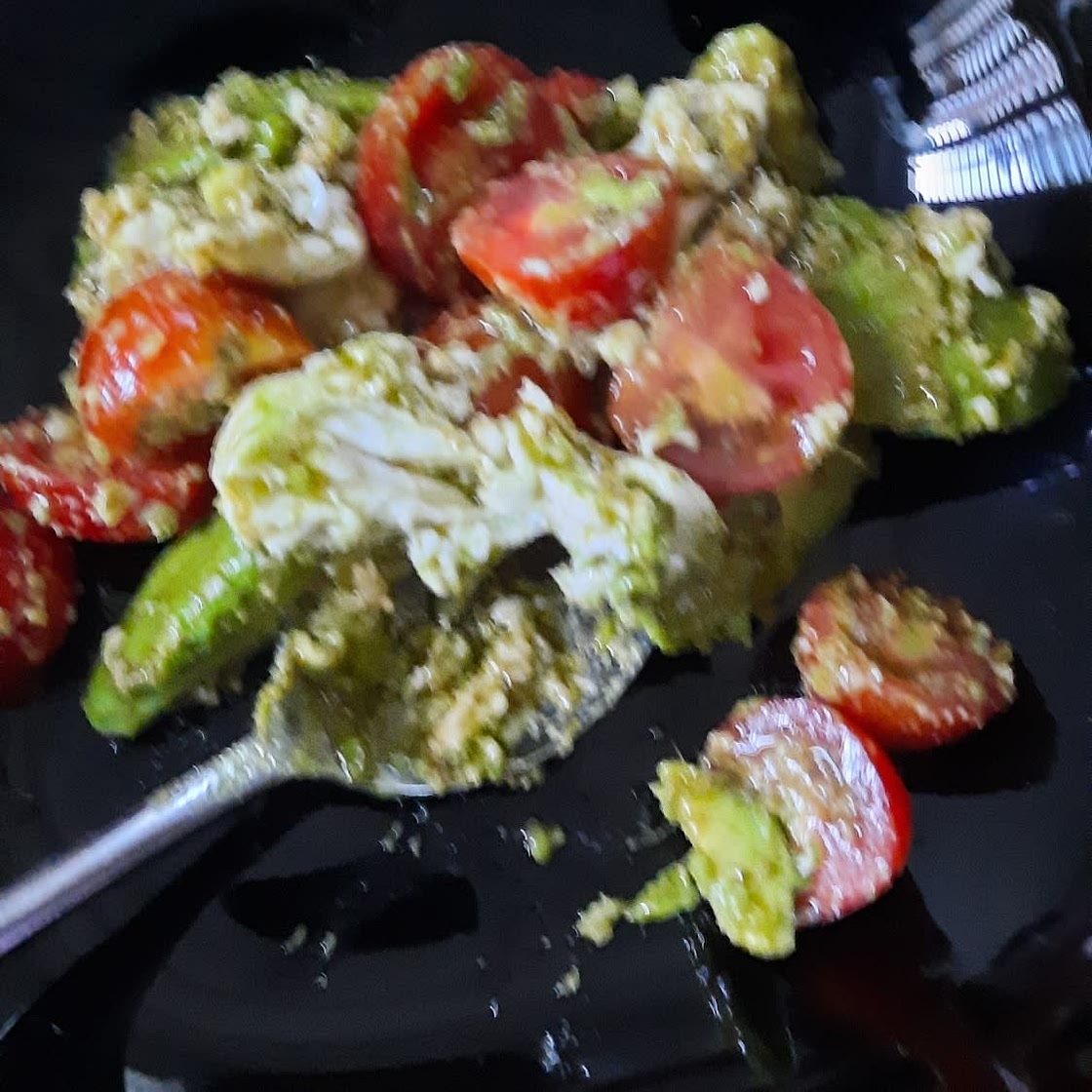 Caprese Stuffed Avocado