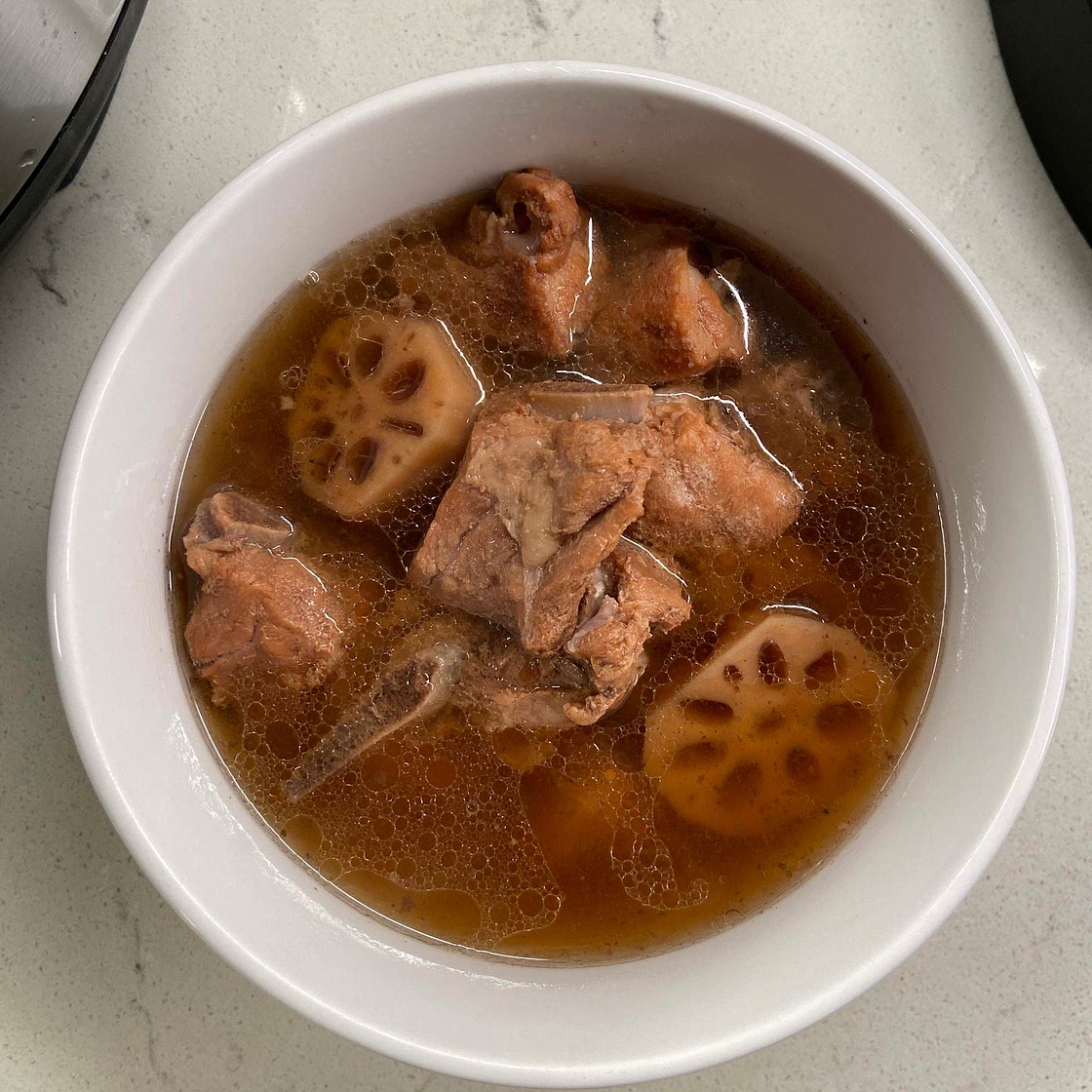 Pork Rib Lotus Soup