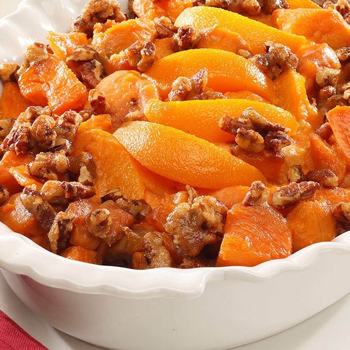 Sweet Potato Peach Bake