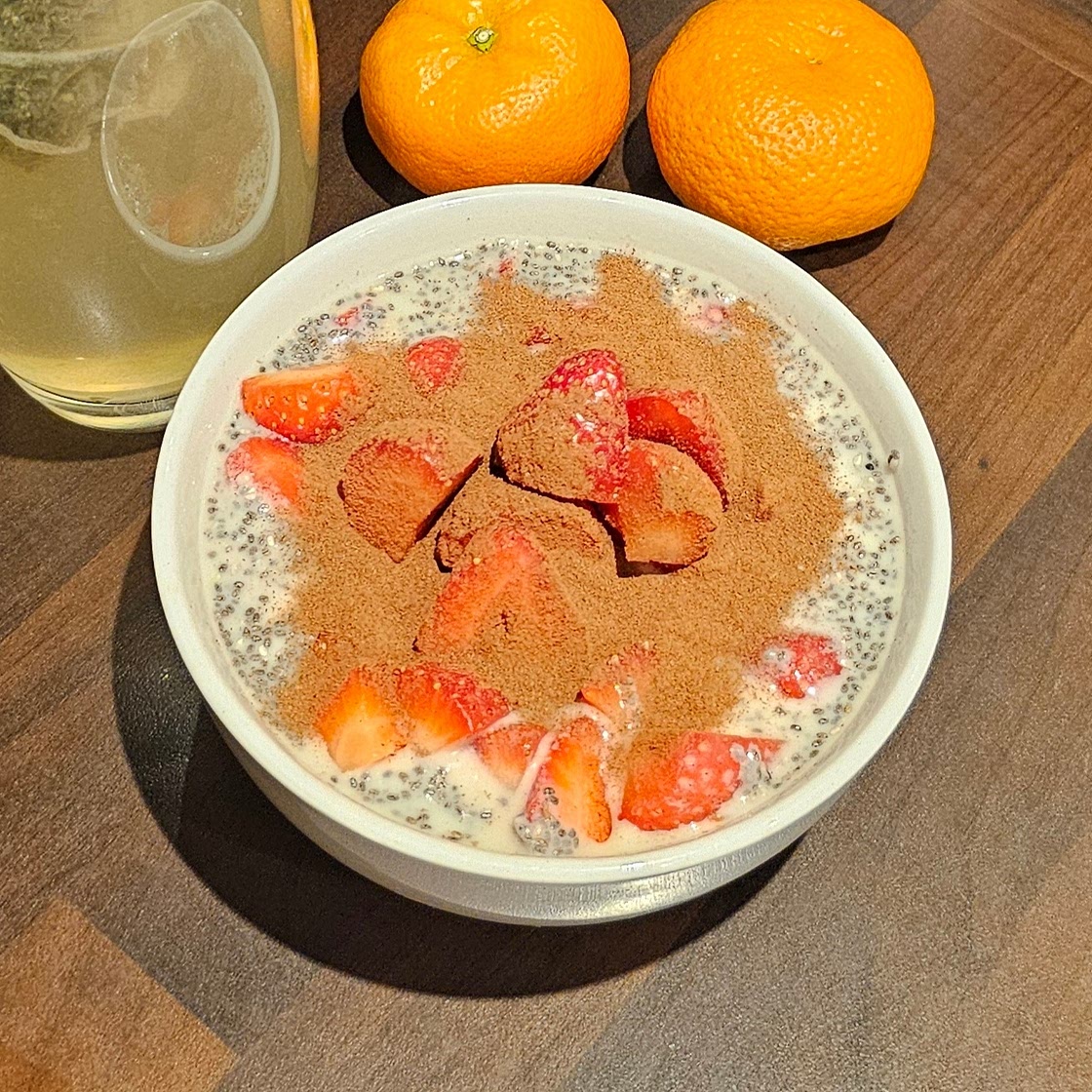 PCOS: easy breakfast rolled oats