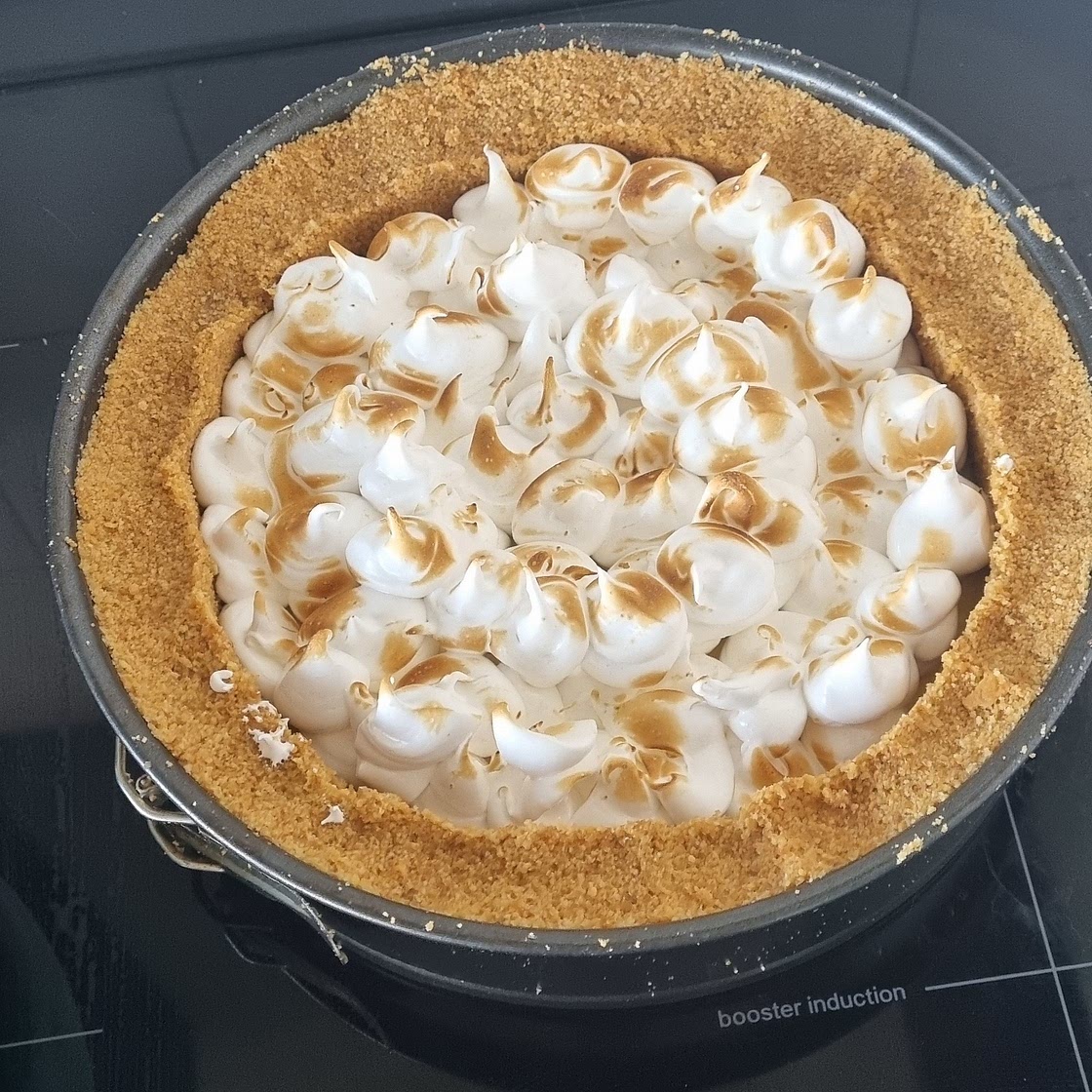 Citroen meringue taart
