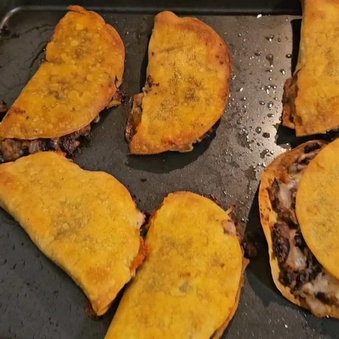 Crispy Black Bean Tacos