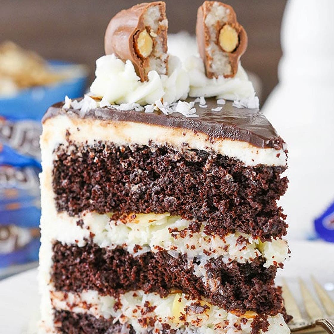 Almond Joy Layer Cake