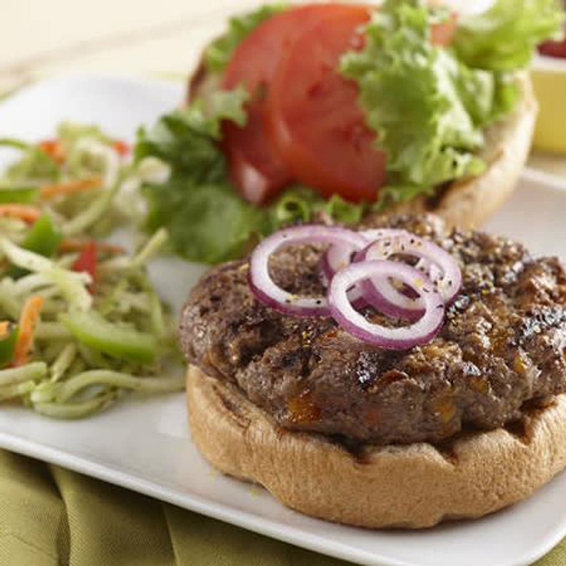 Tangy lemon-infused hamburgers