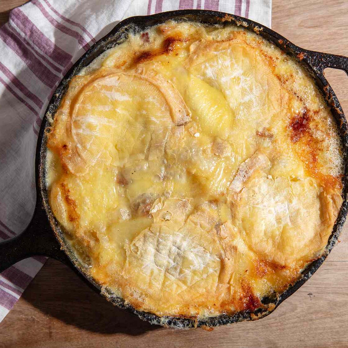 Smoked Bacon & Camembert Tartiflette