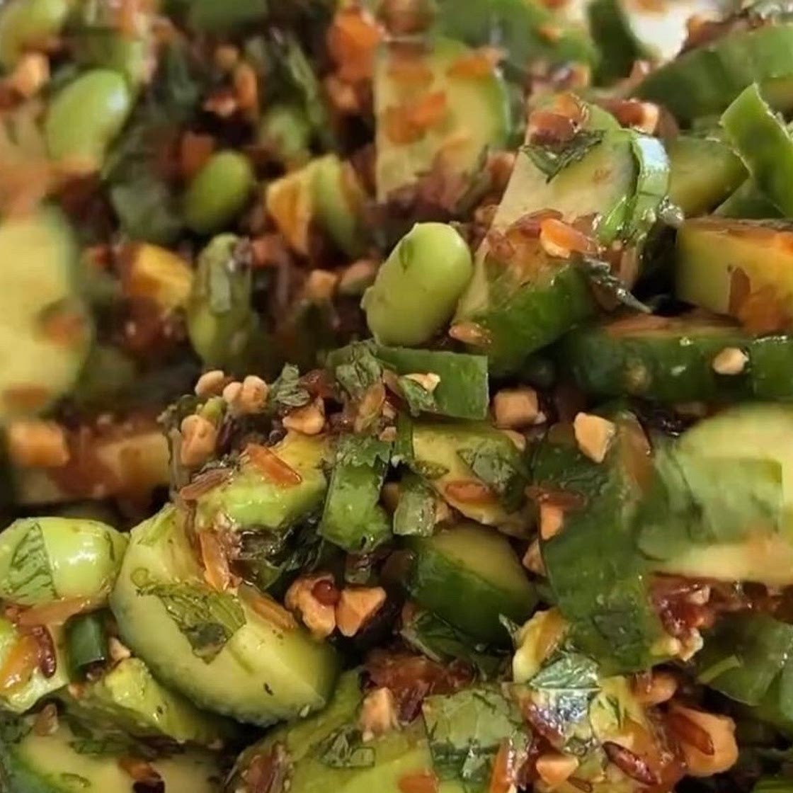Crispy Rice Salad