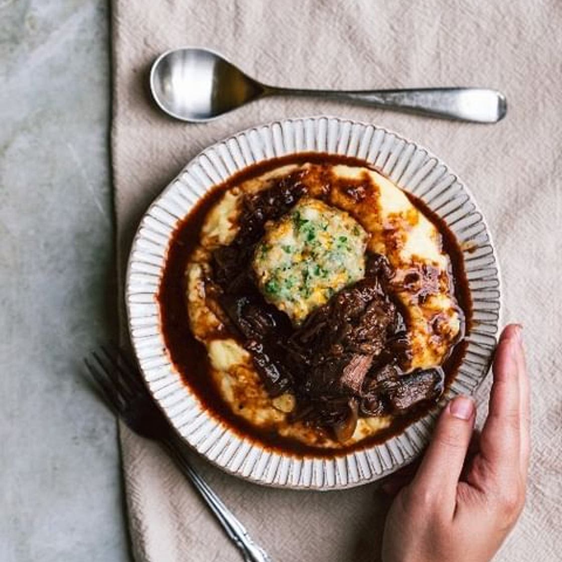 You can't get more cosy than this beef stew (it's practically a 