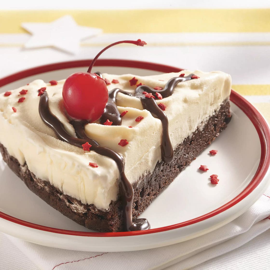 Brownie Ice Cream Cake