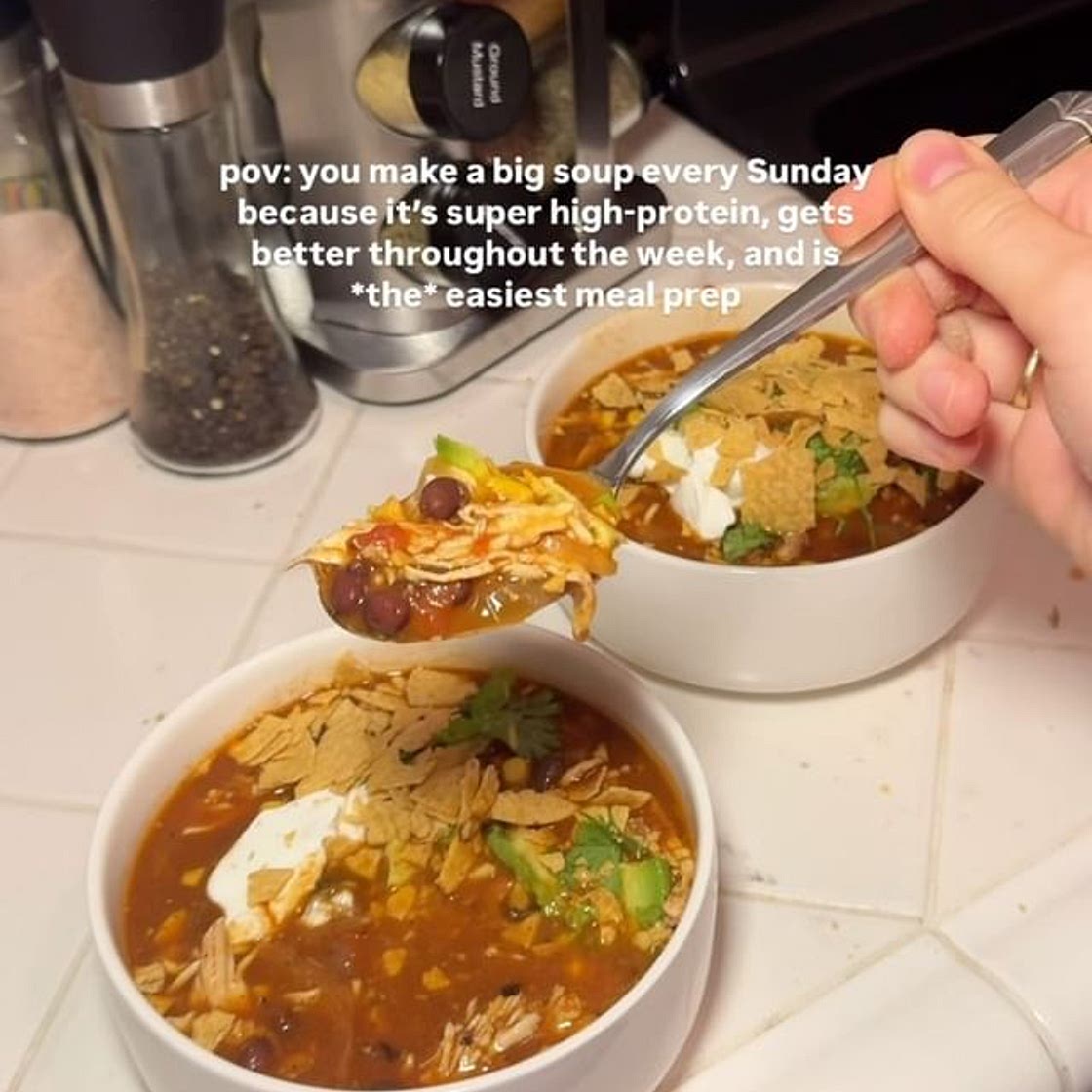 CHICKEN TORTILLA SOUP RECIPE👇🏼
