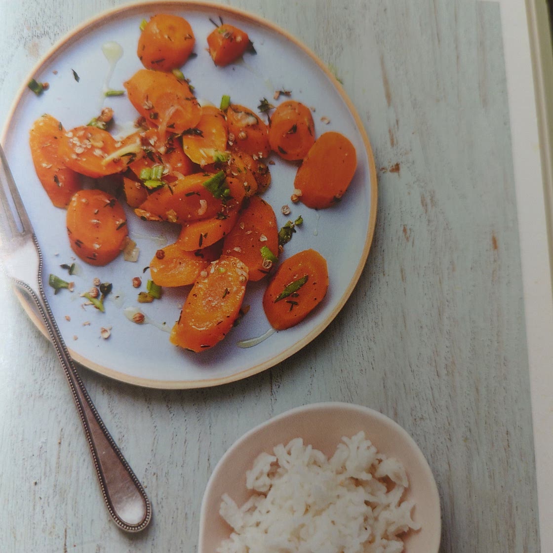 Carottes épicées au miel