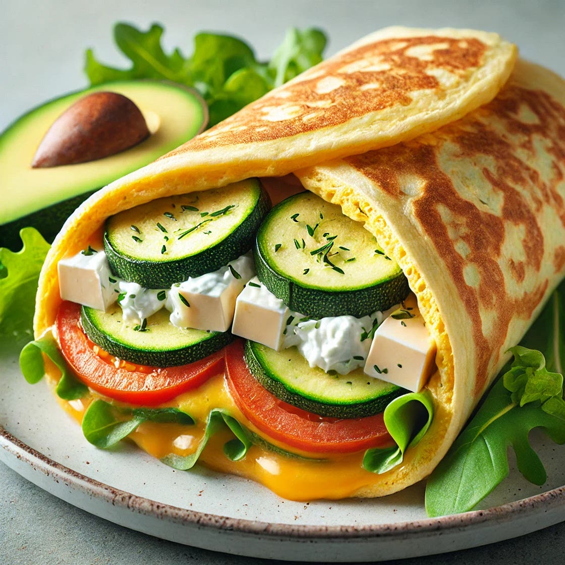 Omelette burrito