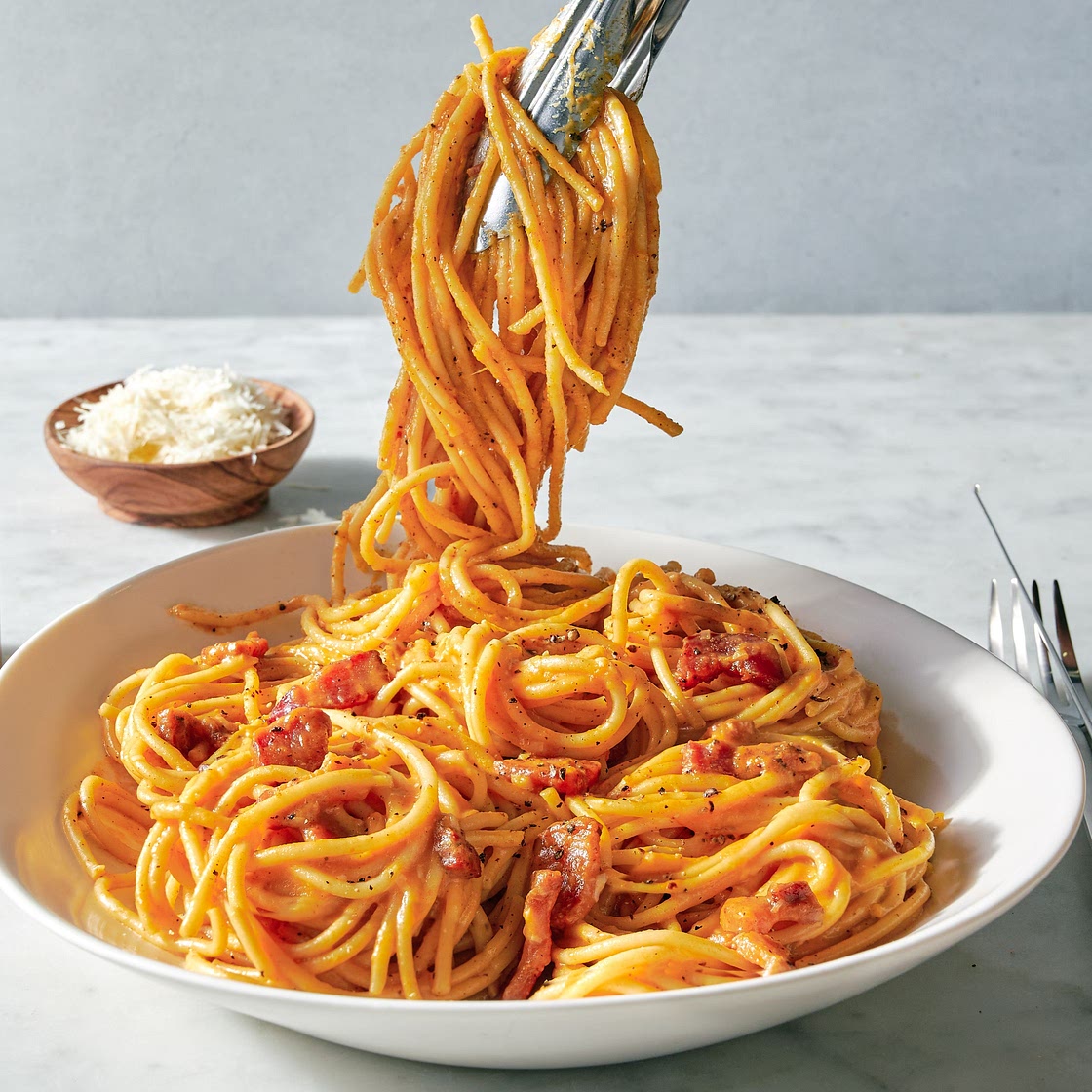 Pumpkin Carbonara