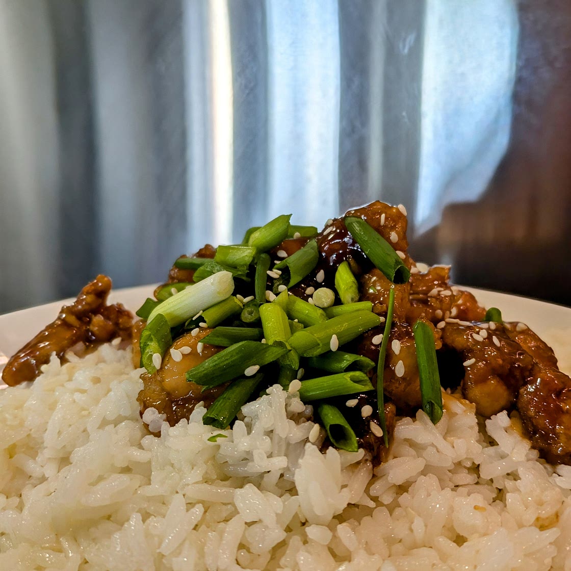 Easy Orange Chicken (no deep frying!)