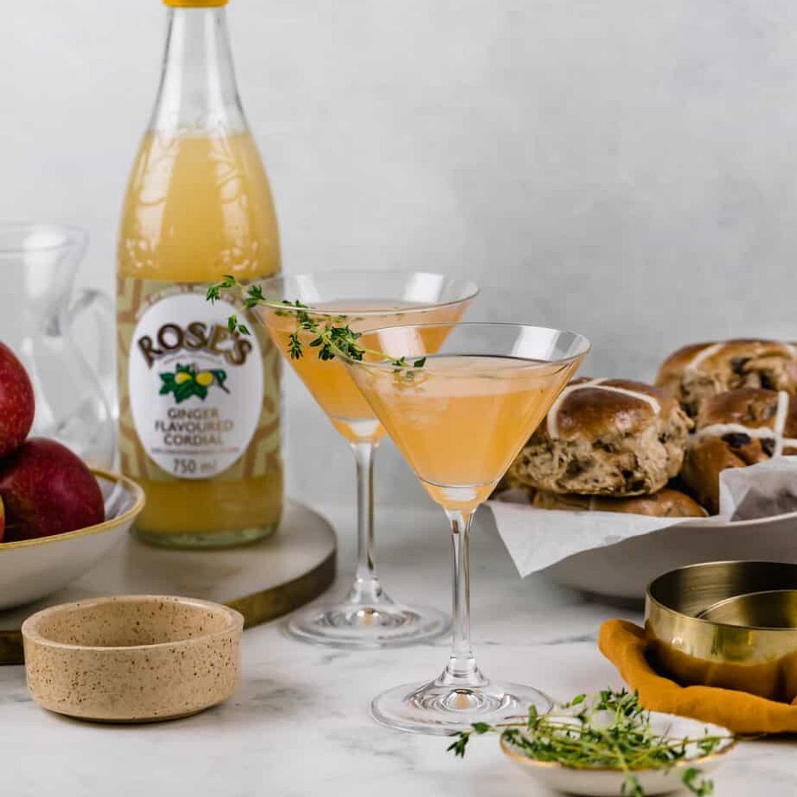 Spiced Apple Cider Cocktail