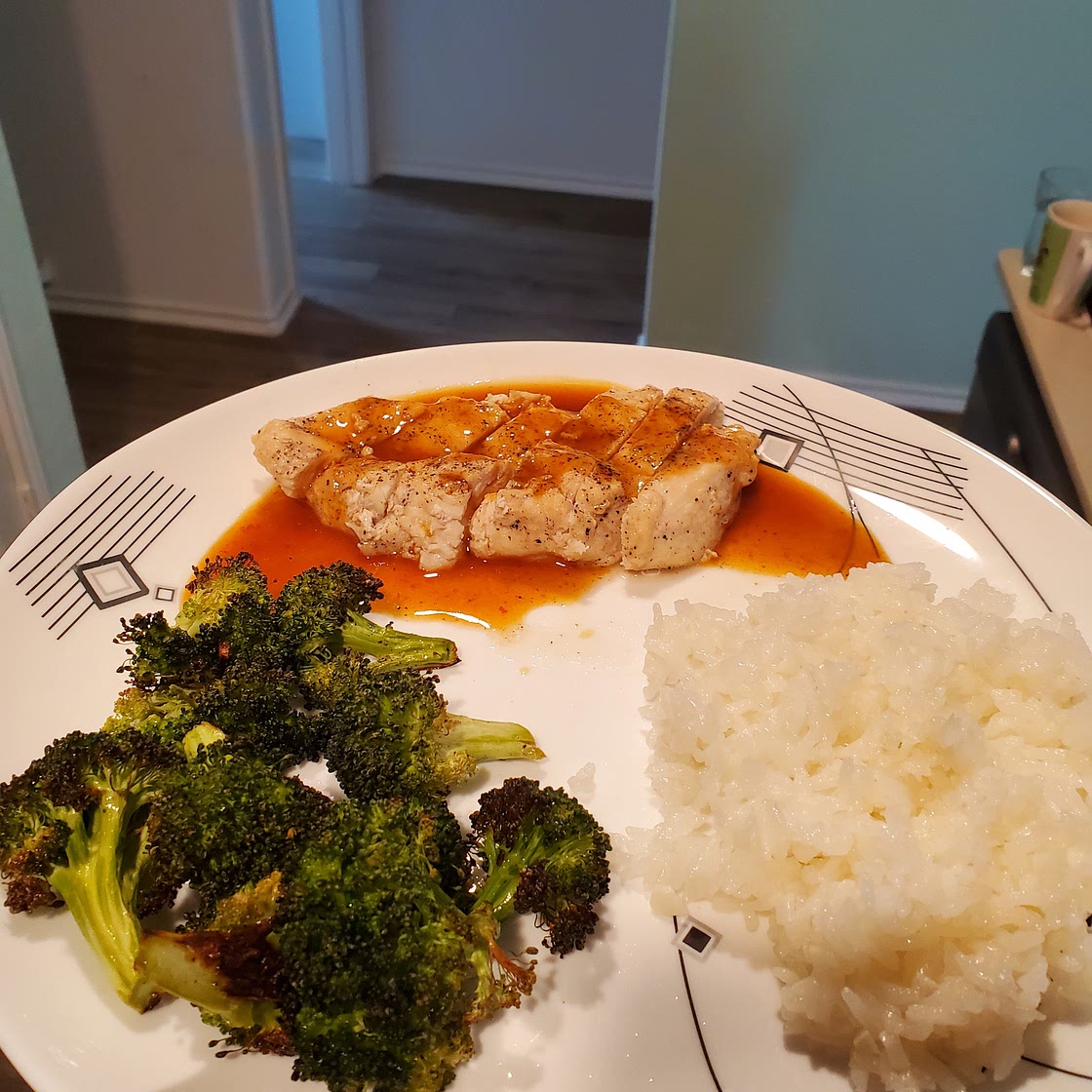 Sweet N Spicy Apricot chicken
