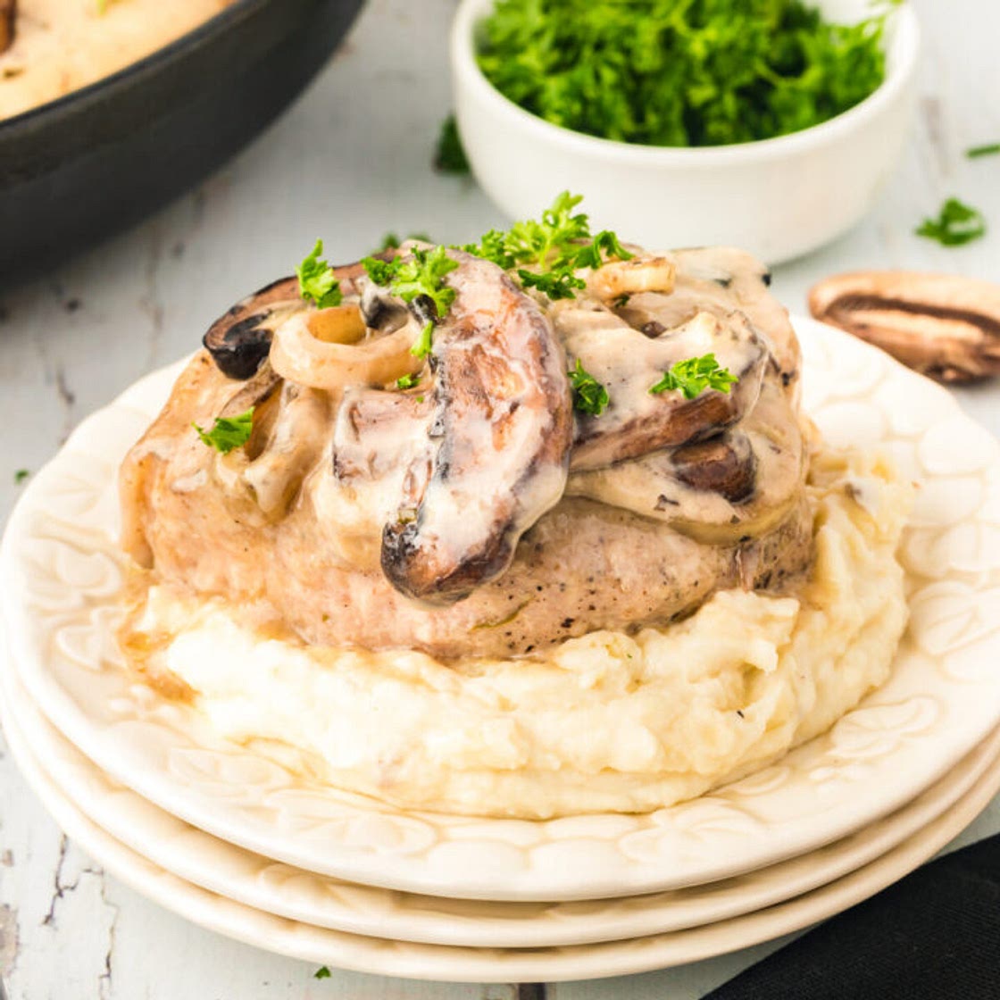 Cream of Mushroom Pork Chops