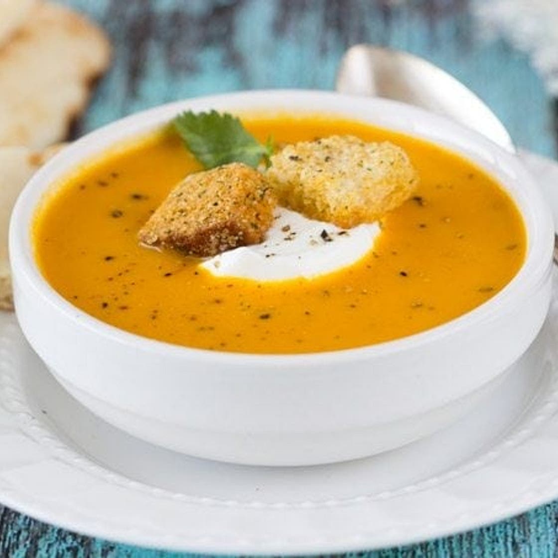 Curried Carrot Coconut Soup