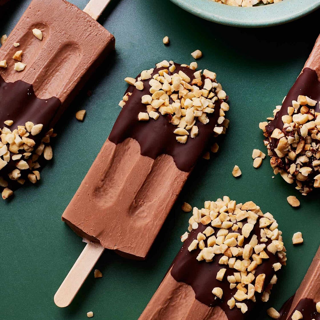 Creamy Peanut Butter Tofu Fudgcicles