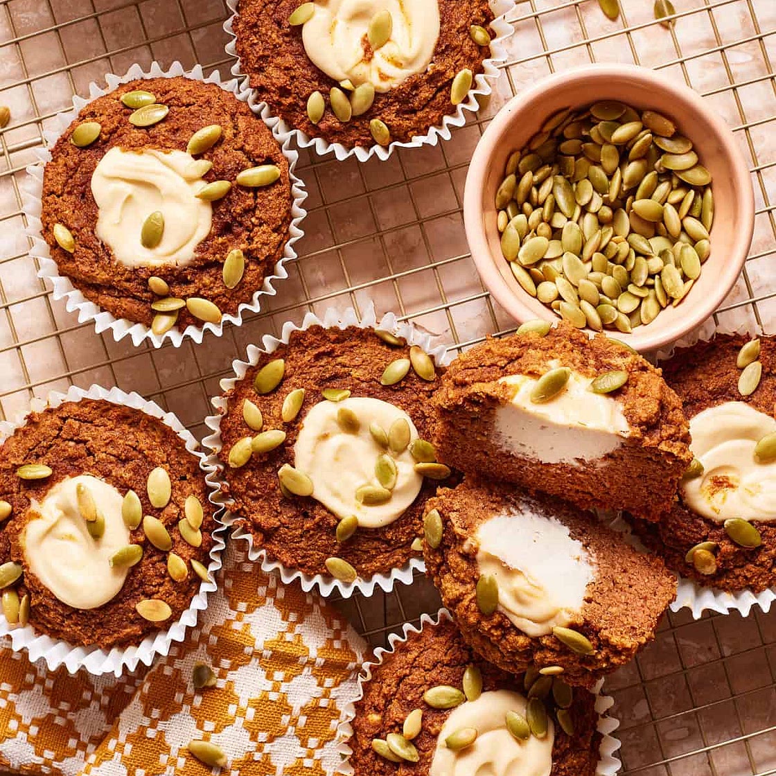 Better Than Starbucks Pumpkin Cream Cheese Muffins