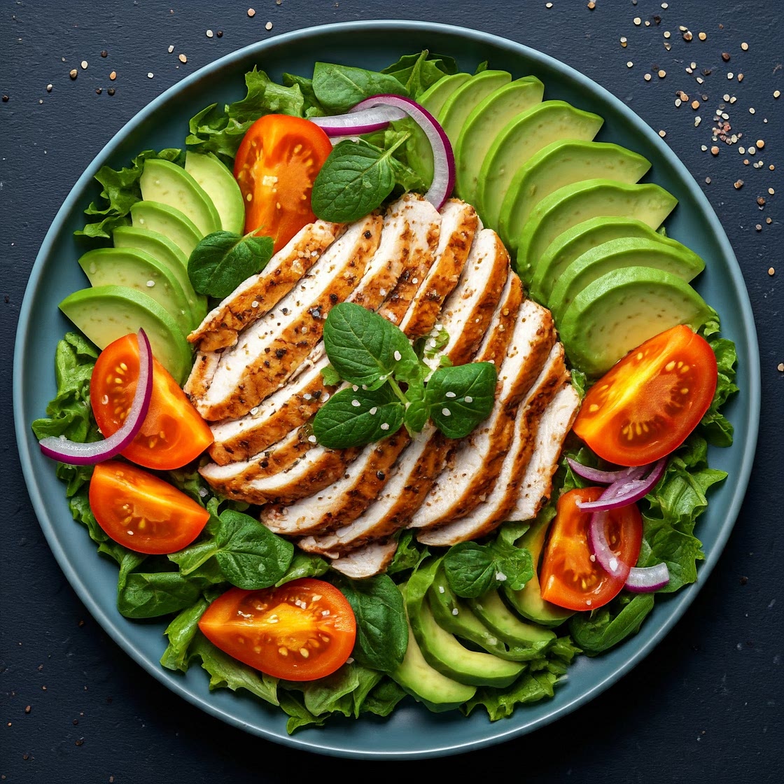 Delicious Avocado Chicken Salad: A Guilt-Free Indulgence!"