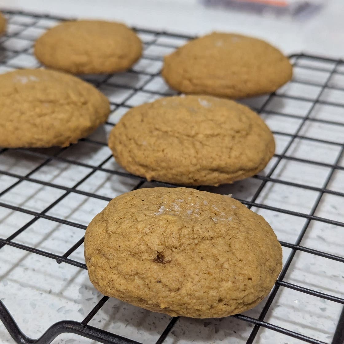 Brown Butter and Maple Chewy Pumpkin Cookies