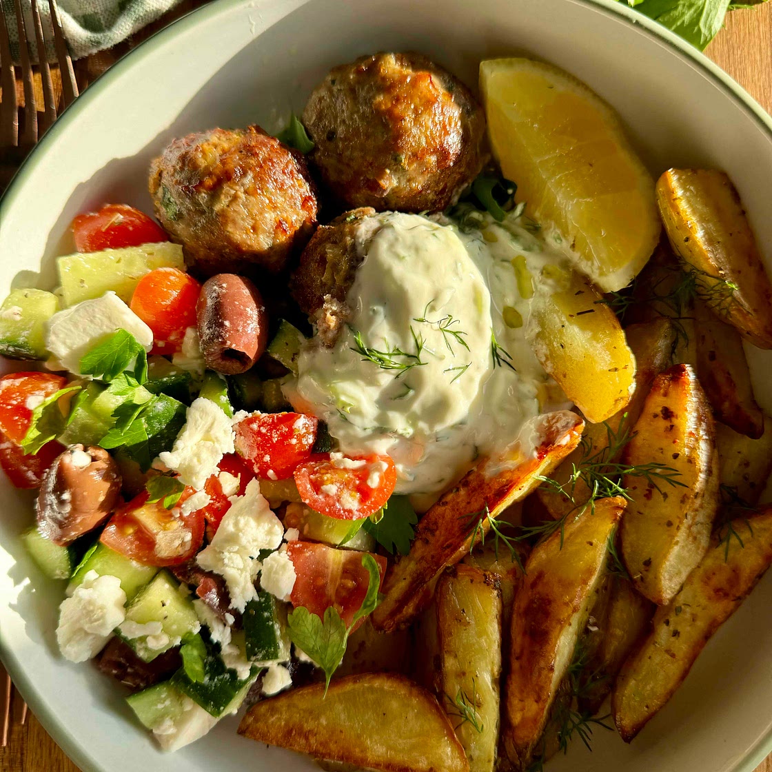 Greek Lamb Meatballs