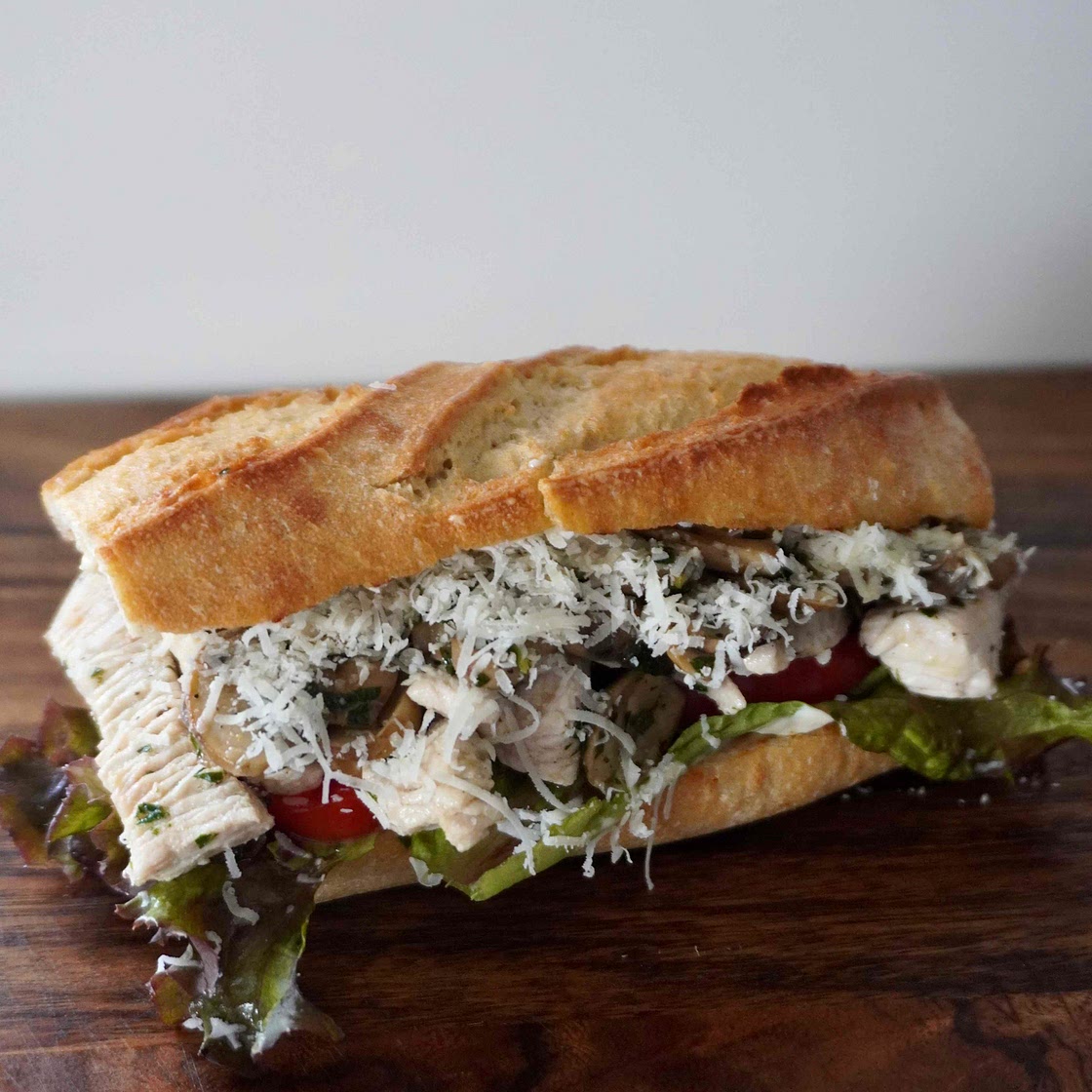 Chicken truffle sandwich