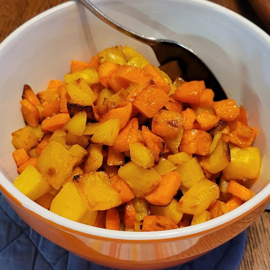 Honey Roasted Sweet Potatoes