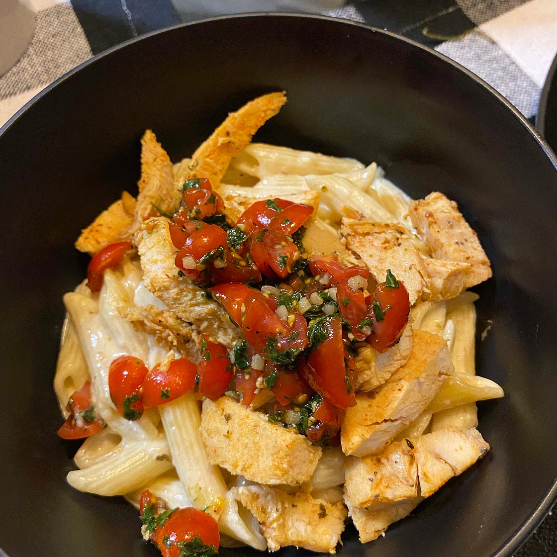 Three Cheese Chicken Penne 