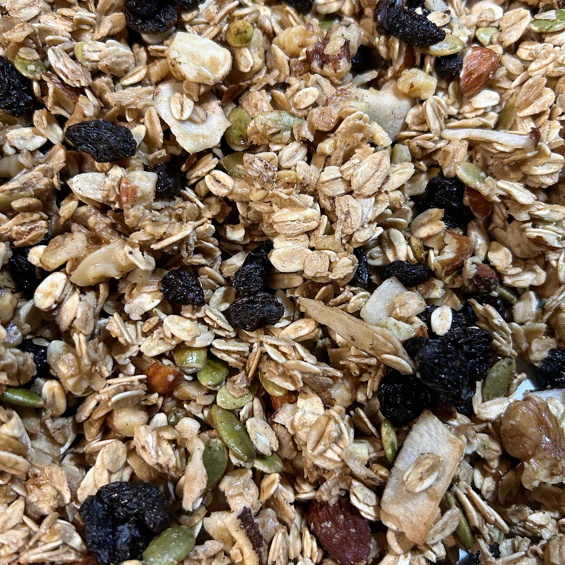 Home made granola 