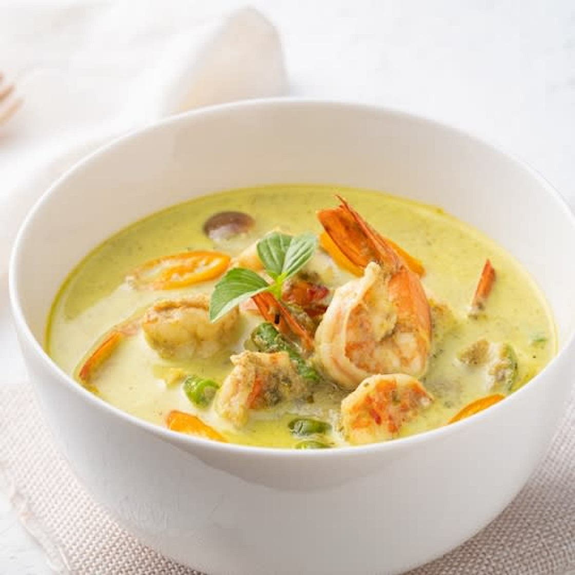 Thai Coconut Shrimp (Diabetic Friendly/Dairy Free)