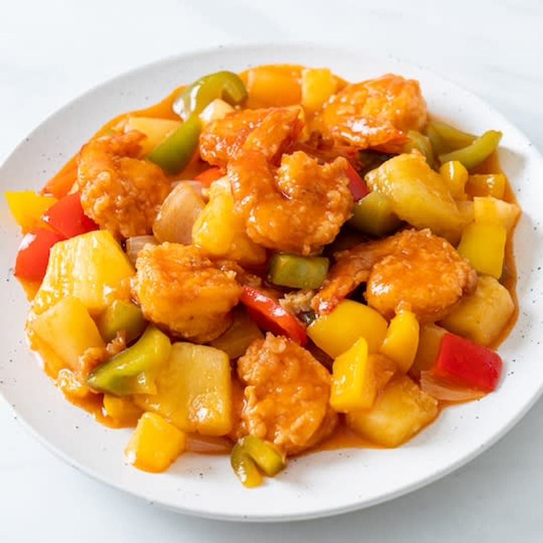 Pineapple Shrimp Stir Fry (Dairy Free)