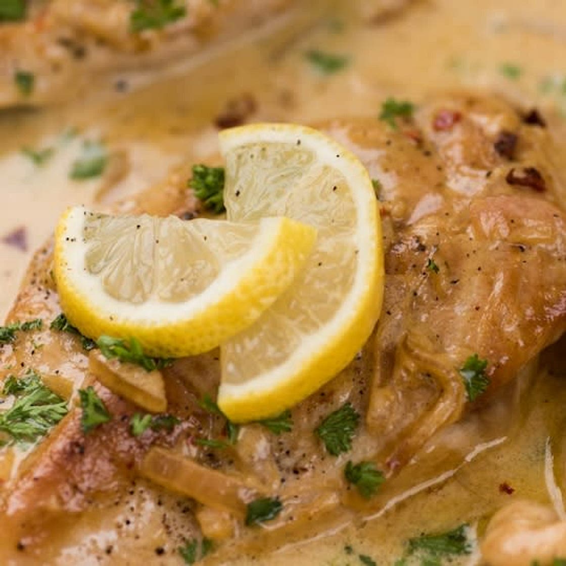 Lemon Chicken (Freezer/Dairy Free/Low Carb/Low Sodium/Diabetic Friendly)