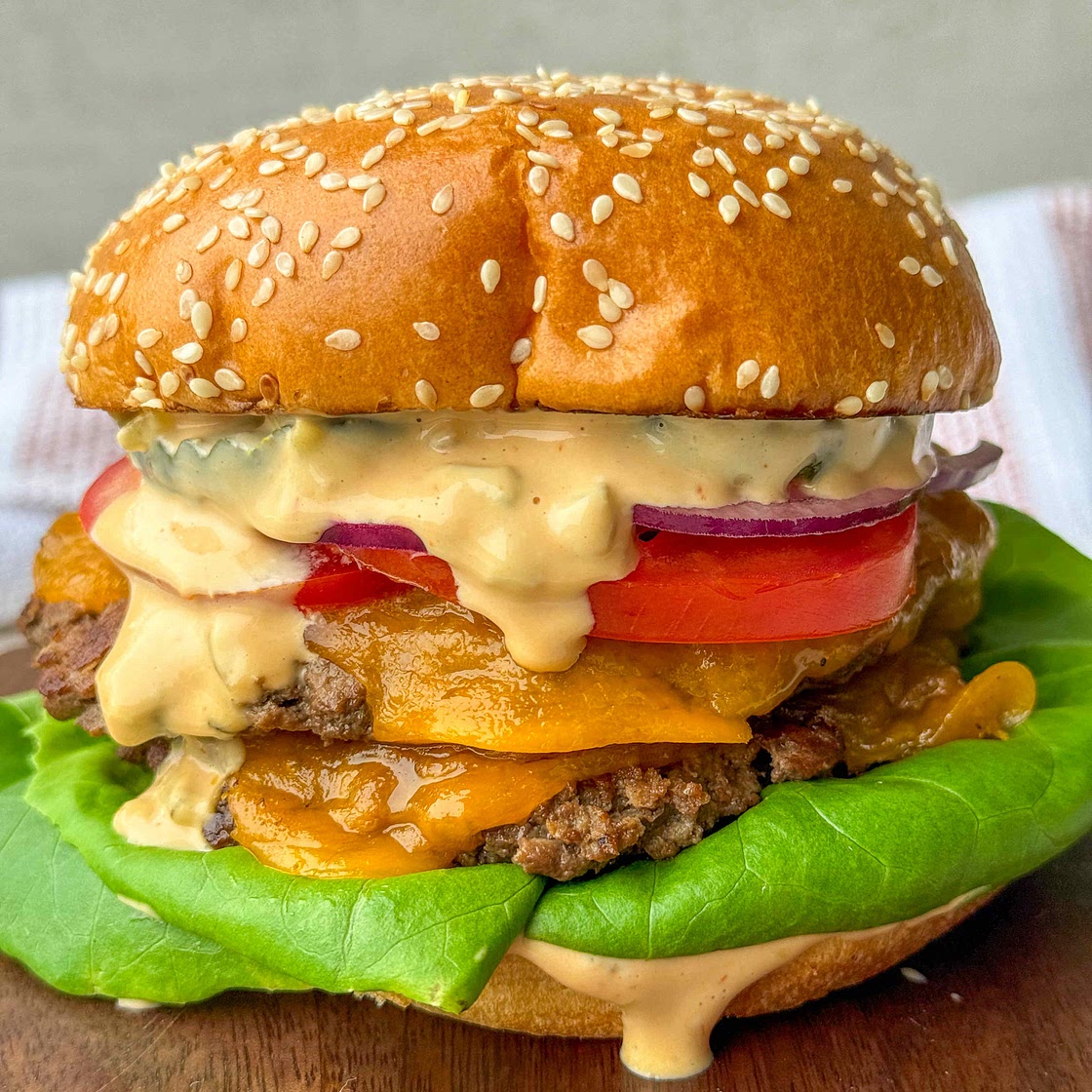 Homemade CheeseBurgers 