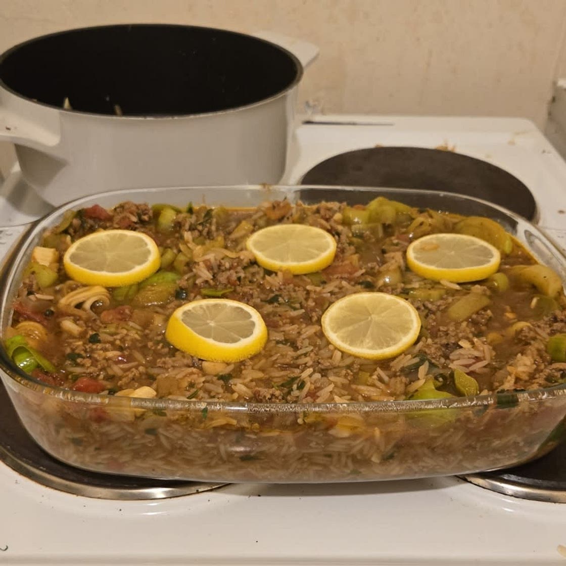 Mediterranean Leeks Casserole - Tave Me Presh