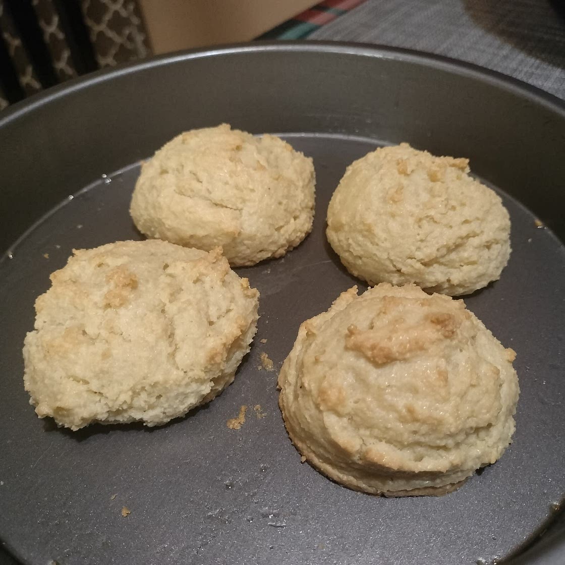 4 Ingredient Low Carb Butter Biscuits