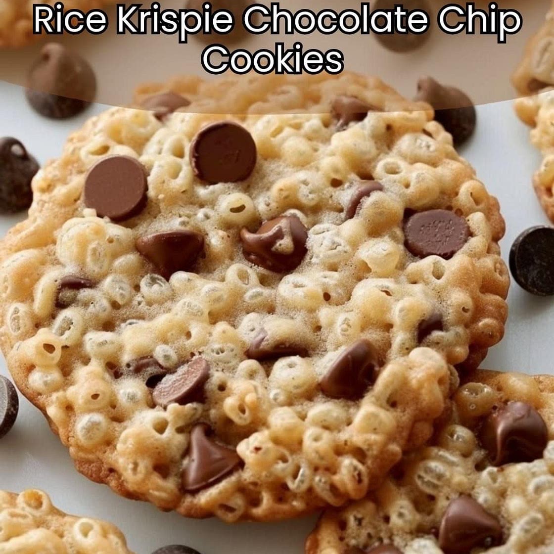Rice Krispie Chocolate Chip Cookies