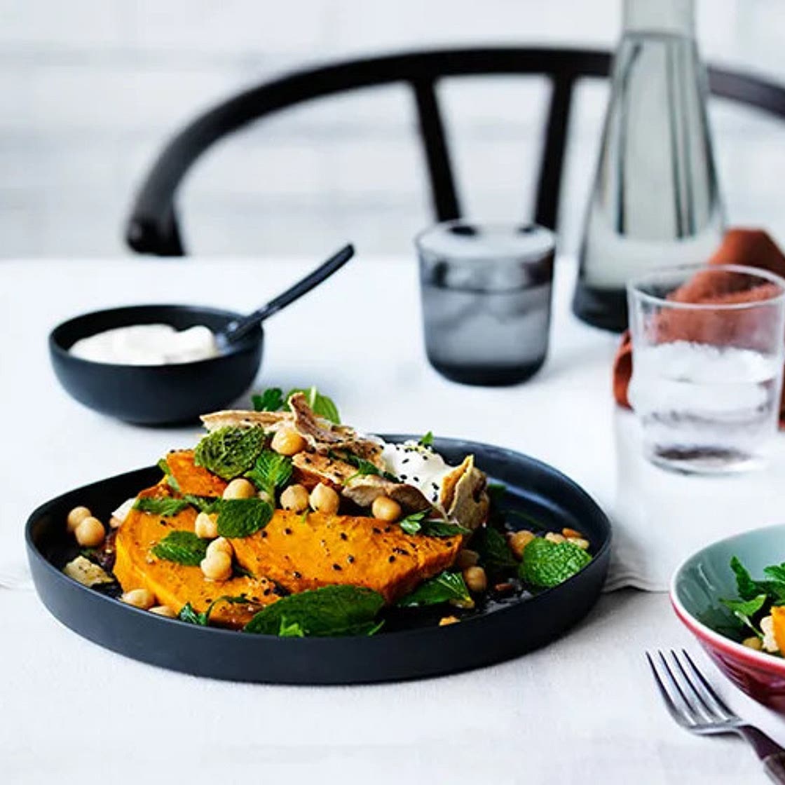 Pumpkin fatteh