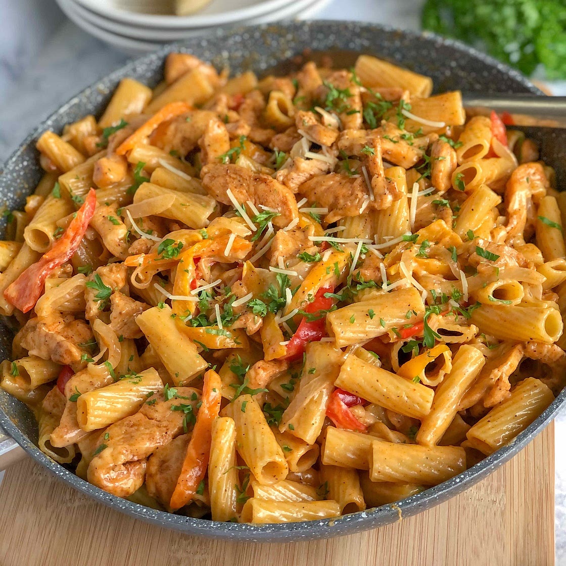 Creamy Cajun Chicken Pasta